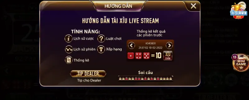 Tài xỉu livestream sunwin - Bí kíp cho game thủ chiến thắng 3 Game có luật chơi vô cùng đơn giản